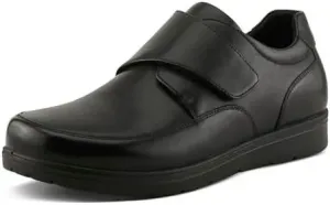 Мужские лоферы на подскоке Spring Step GRISBY - легкая удобная обувь с амортизирующей стелькой и гибкой подошвой, черный