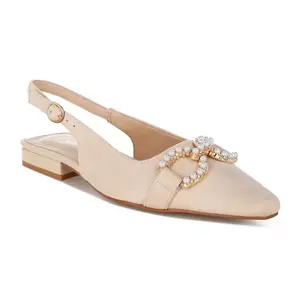 Женские туфли Salova с открытой пяткой London Rag, бежевый