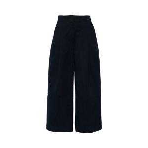 Брюки Studio Nicholson Deep Pleat Volume Ankle Crop Pant, Dark Navy