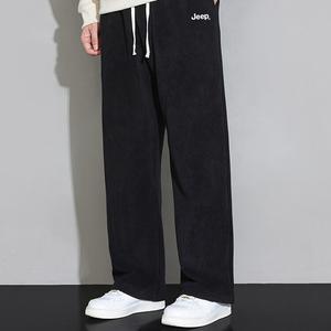 Повседневные брюки Unisex Moderate Straight Fit Jeep, коричневый