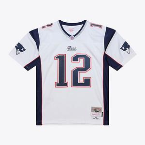 Мужская реплика джерси Tom Brady New England Patriots 2000 Legacy белая Mitchell & Ness