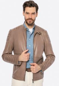 Кожаная куртка WITTCHEN, бежевый