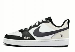 Court Borough устойчивые к истиранию лоу-топ детские скейтбординг кроссовки unisex Nike, желтый