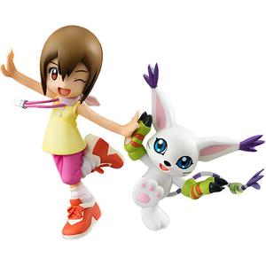 Фигурка Yae Kari + Gatomon средний размер MegaHouse