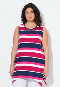 Топ Ulla Popken Top, Inky Blue/Multi-Coloured