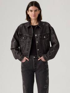 Укороченная джинсовая куртка в стиле 90-х Levi's