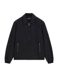 GUESS JEANS Куртка для межсезонья в черном цвете