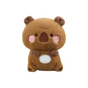 Плюшевая игрушка слон кролик щенок медведь капибара лиса 30 см высота KUMAOYA