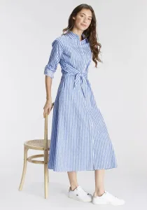 Платье-блузка DELMAO с морским узлом --- НОВЫЙ БРЕНД!, белый