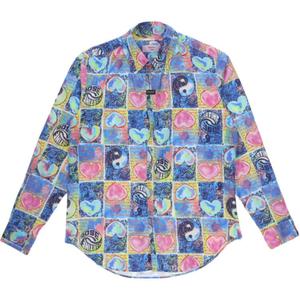 Martine Rose Рубашка унисекс синяя