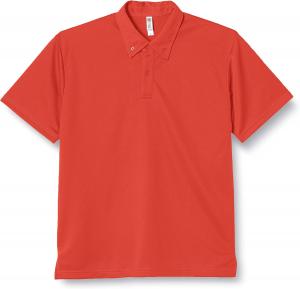 Мужская рубашка-поло Glimmer Dry Button Down (без карманов), красный