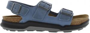Женские сандалии Birkenstock Milano Ct Birko-flor Desert Soil Black, синий