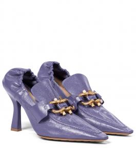 Туфли-лодочки Madame из кожи Bottega Veneta, Lavender