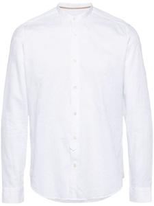 Рубашка с воротником-стойкой Tintoria Mattei, белый