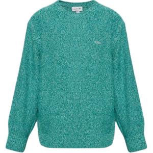 Джемпер с аппликацией логотипа LACOSTE, зеленый