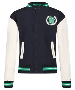 Университетский Бомбер Relaxed fit Tommy Hilfiger, синий