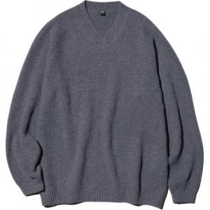 Джемпер Unisex Dark Gray UNIQLO, темно-серый
