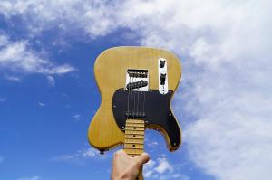 Электрогитара G&L USA Fullerton Deluxe ASAT CLASSIC Butterscotch Blonde Left Handed 6-String Electric Guitar 2022