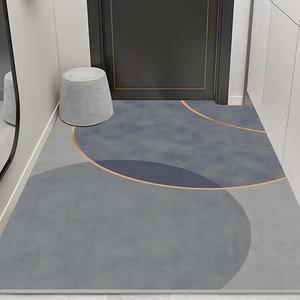 Budis Ковер 120х120 см из ПВХ, для прихожей, водонепроницаемый, нескользящий, устойчивый к износу, Jiguanglun