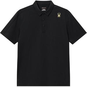 Тренировочная поло SPYDER мужская черная