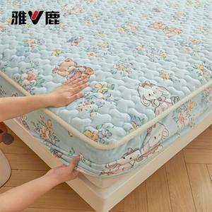 Yalu Простыня на резинке 180х200 см, комплект из 3 предметов, велюр, цвет Colorful Life