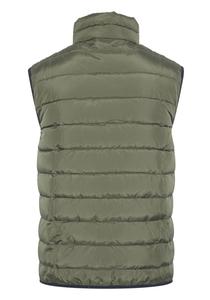 Стеганый жилет на двойной молнии POLO SYLT, цвет Dusty Olive