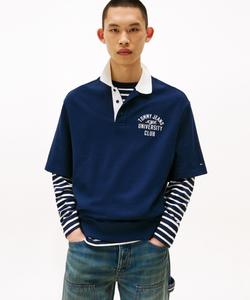 Футболка-пуловер с коротким рукавом и графическим принтом в стиле 90-х.