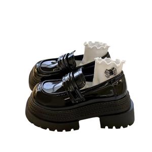 Лоферы женские LIANGHUO, Black Glossy