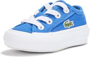 Кроссовки для младенцев Lacoste Baby-Boys Backcourt, Blue/White