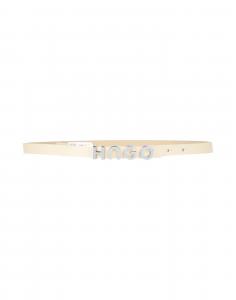 Ремень Hugo Boss, бежевый