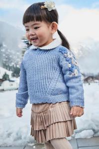 Юбка Mayoral для маленькой девочки, бежевый