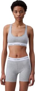 Женские современные хлопковые трусы-боксеры Calvin Klein, Grey Heather