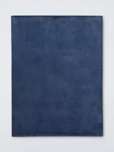 Плед John Lewis ANYDAY Fleece, темно-синий