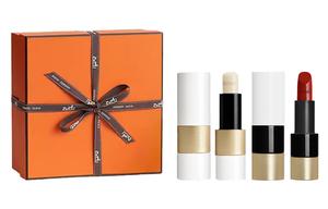 Сатиновый бальзам для губ light box питательный натуральный 3,5г+3,5г HERMES