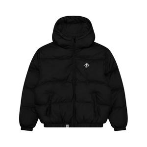 Aape Куртка утепленная с аппликацией логотипа, Black BKX
