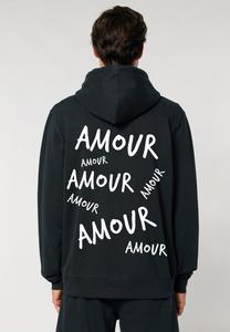 Толстовка на молнии AMOUR3 BACK PRINT Mira Paris, черный