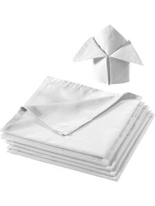 Redbest  Хлопковые салфетки, упаковка из 6 штук, цвет «Сиэтл», белые