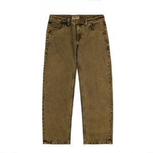 Брюки classic baggy denim pants Dime, золотой