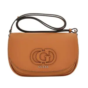 Сумка Guess Calebra Convertible Flap, коричневый