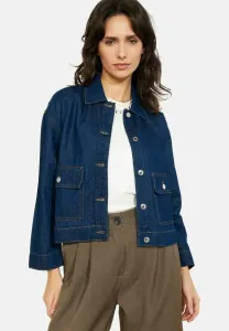 Структурированная джинсовая куртка Lolaliza, Dark Blue