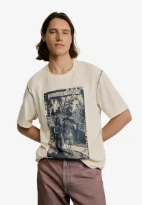 Футболка с принтом в стиле гогена Desigual, White