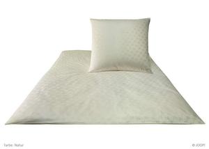 ЙУУП! Постельное белье Мако сатин васильковый цвет натуральный размер 80/80 155/220см Joop