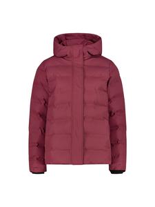 Стеганая куртка ягодного цвета cmp