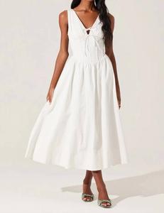 Платье Maili в белом цвете ASTR