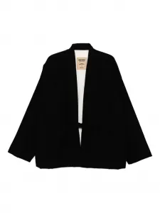 Пуховик-кимоно Uma Wang, черный