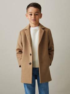 Детское пальто Gable из шерстяной смеси Reiss, Camel