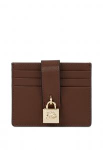 Кошелек KARL LAGERFELD AUTOGRAPH PADLOCK, Dark Friar Brown/Dark Brown