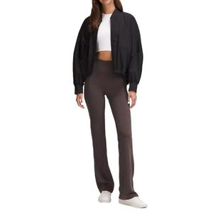 Мягкие повседневные брюки Lululemon, цвет эспрессо/кофе