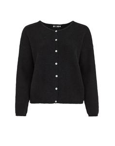 Вязаный кардиган WE Fashion, черный