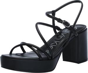 Женские босоножки на каблуке Calvin Klein Lilana, Black 002